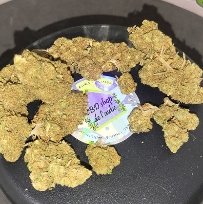 STRAWBERRY BIO - INDOOR PREMIUM - 12.8 % CBD - Certifié AB